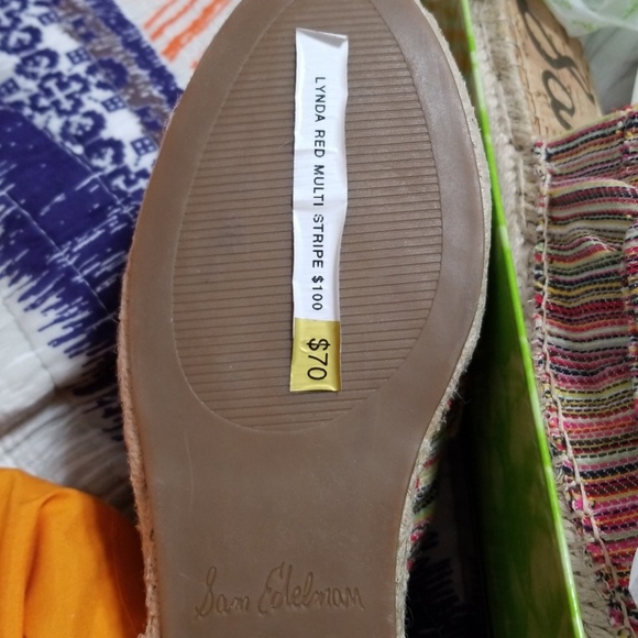 Sam Edelman Lynda Fabric Bow Slide Mules NIB - Picture 6 of 8